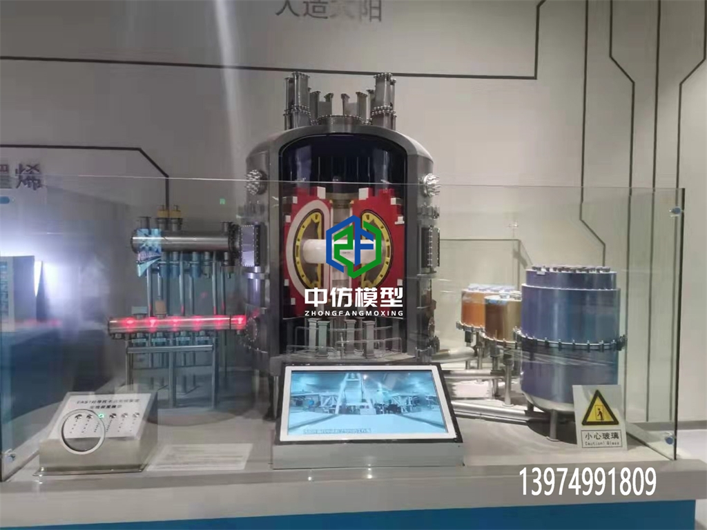EAST全超导托卡马克装置模型
