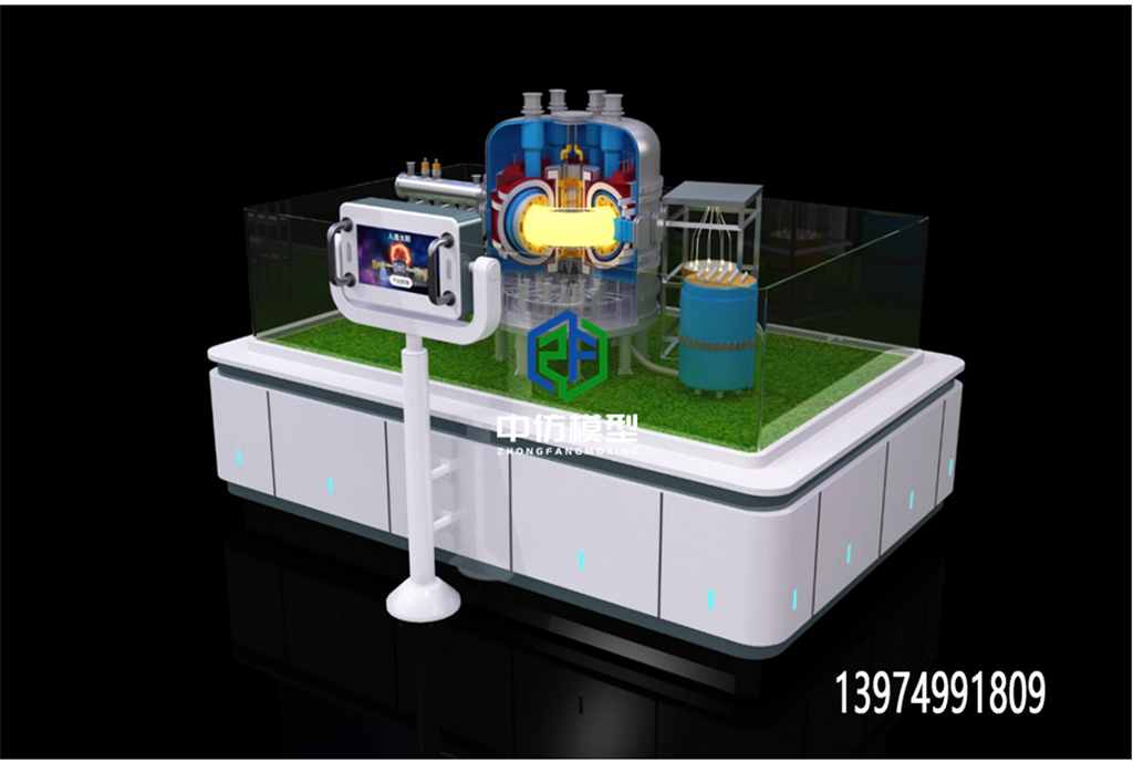 EAST全超导托卡马克装置模型