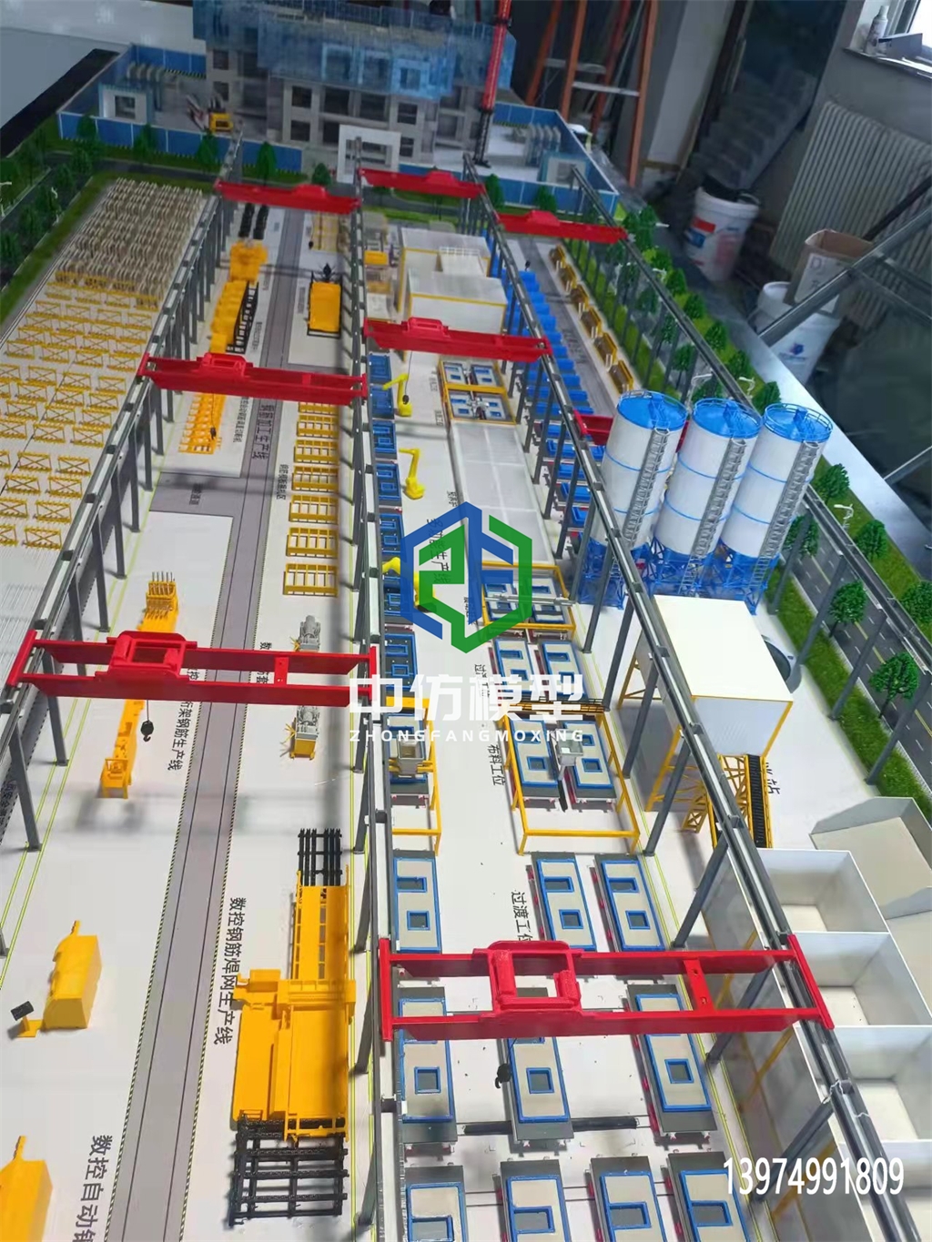 装配式建筑仿真演示模型