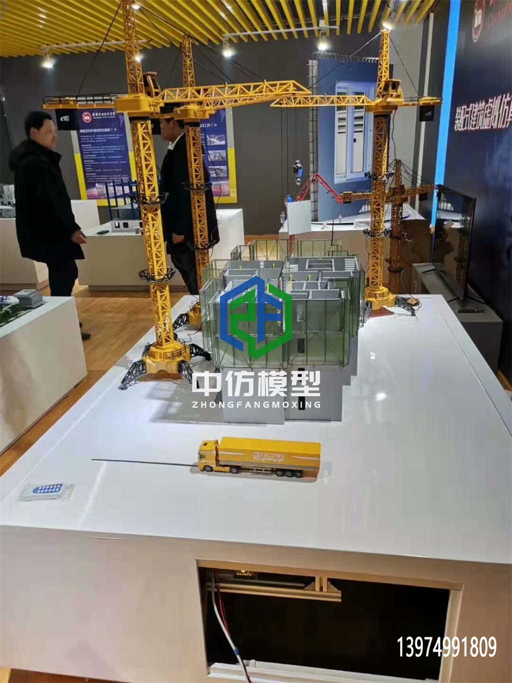 装配式建筑仿真演示模型