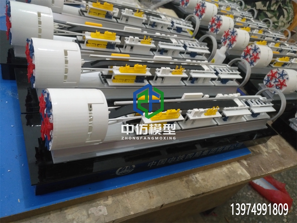 盾构机礼品展示模型