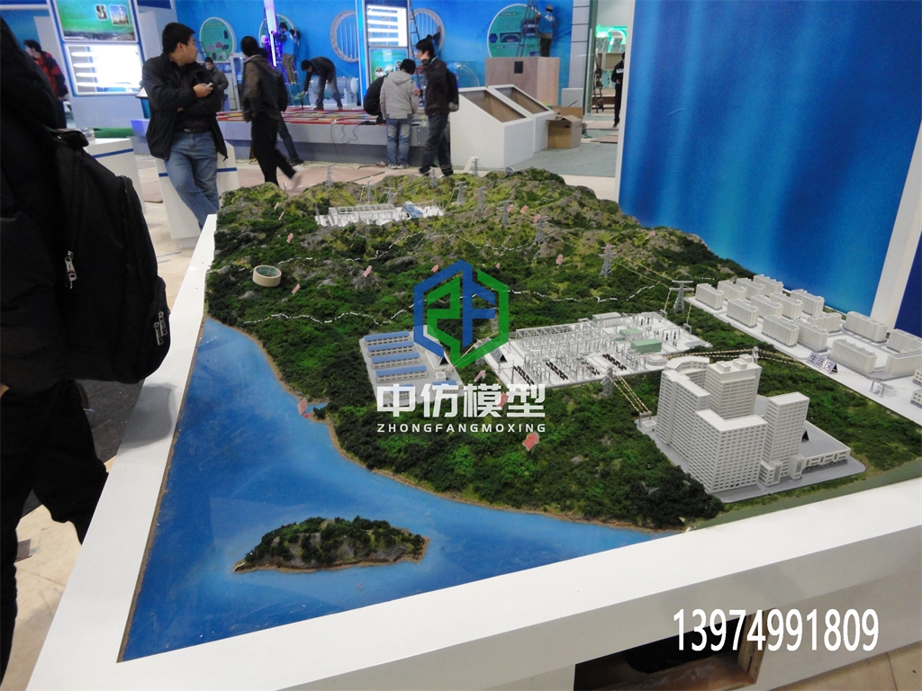 变电站仿真演示模型