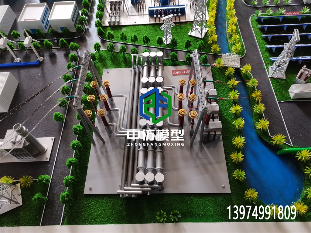 发电、输电、供用电综合展示模型