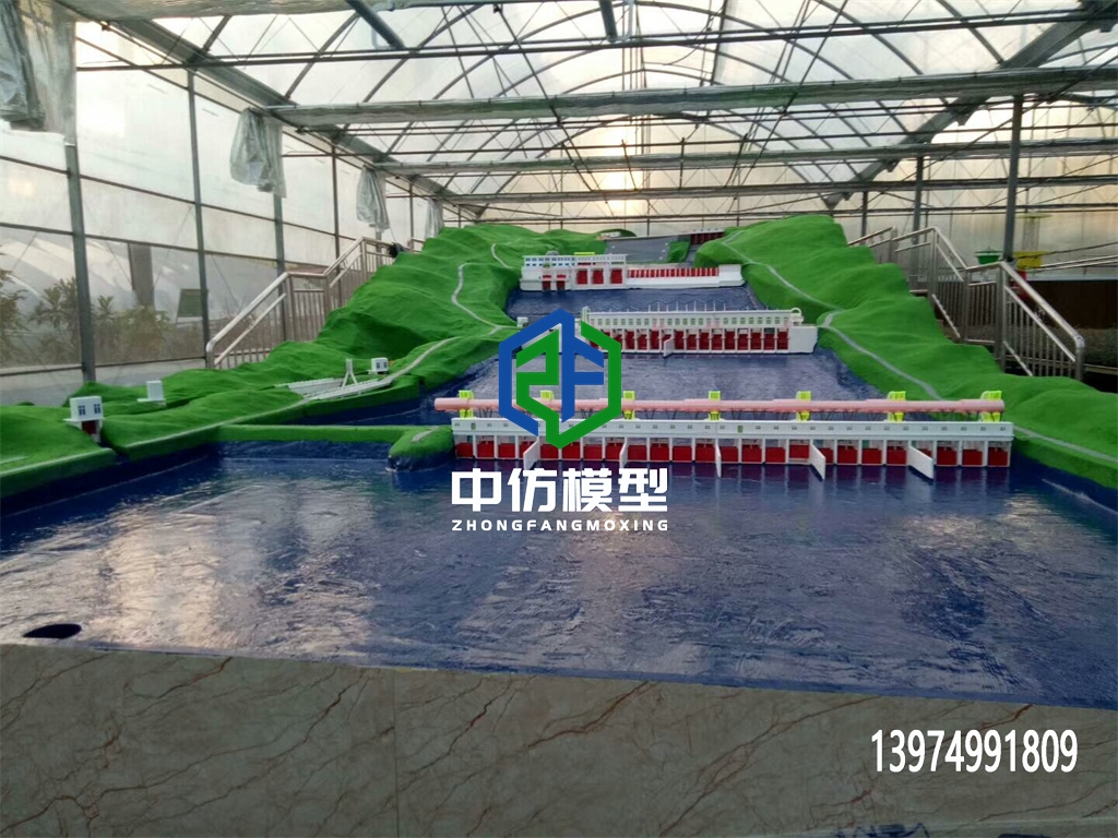 水利枢纽动态仿真模型